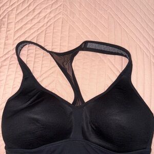 Women's Black Racerback Bra